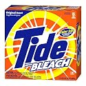 Tide Powder Detergent with Bleach, Original Scent, Case Pack, Two 95-Load Boxes (190-Loads)