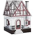 Tudor Bird Cage Multicolor(Small)