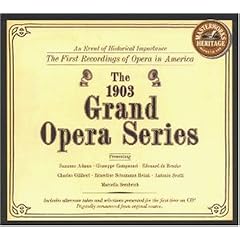 Masterworks Heritage - Columbia Grand Opera Series 1903