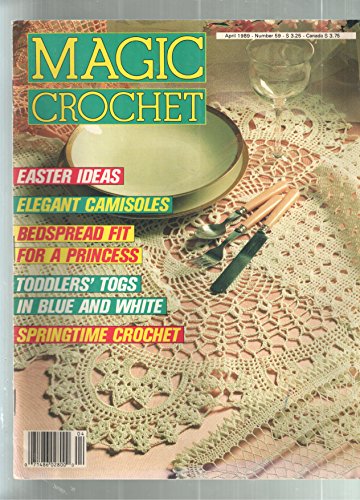 Magic Crochet Magazine April 1989 Number 59