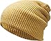 KBW-10 YEL Slouchy Beanie Baggy Style Skull Cap Winter Unisex Ski Hat
