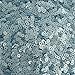 3mm Round Flat Sequins Light Blue Matte Silk Frost. Made in USA