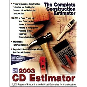CD Estimator 2003 by Craftsman Book Co