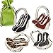 b.m.c BMC 4pc Mixed Designed Shoulder Handbag Folding Purse Holder Hangers Hooks Set
