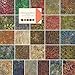 Moda STICKS AND STONES BATIKS Precut 5-inch Charm Pack Cotton Fabric Quilting Squares Assortment Laundry Basket Quilts 42219PP