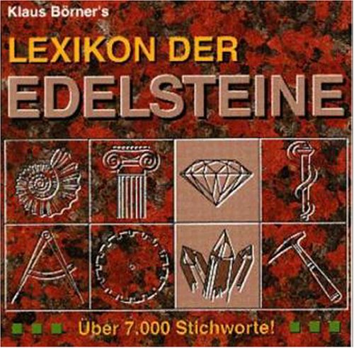 Cover image : Lexikon der Edelsteine. CD- ROM fuer Windows ab 95