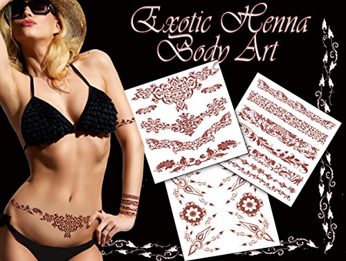 Exotic Henna Tattoo Art