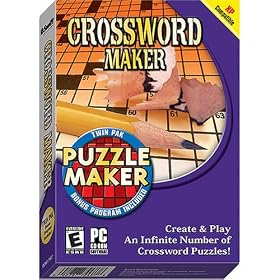 COSMI Crossword Maker Puzzle Maker Twin Pak (Windows) by Cosmi