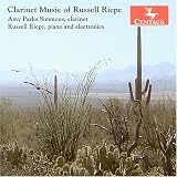 Russell Riepe Clarinet Music Parks Simmo CD Cover