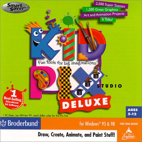 Software: Kid Pix Studio Deluxe  Jewel Case 