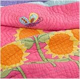 Freckles Butterfly Garden Twin Cotton Blanket