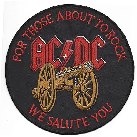 AC/DC - For Those About to Rock - Big Round Patch