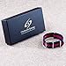 Clockwork Synergy® Classic Nylon Nato watch straps bands (18mm, Navy/Red)
