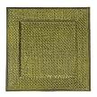 Square Woven Chargers Set of 4 - Green