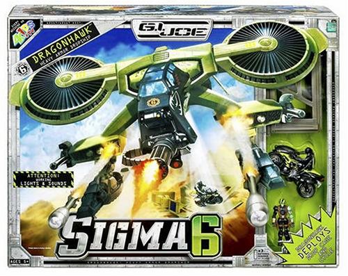 Childrens Toyshop  Toys : GI JOE Sigma 6 DragonHawk