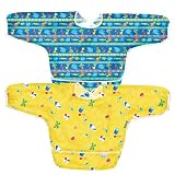 iPlay Best Bib Long Sleeve 2Pk-Boy 12-24 Months