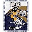 Edmonton Oilers NHL Triple Woven Jacquard Throw (044 Series) (36X46")"