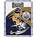Edmonton Oilers NHL Triple Woven Jacquard Throw (044 Series) (36X46)