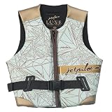 2008 Luxe Front Zip Comp Vest (Mint) Jet Pilot Wake Vests Size Medium