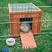 RABBIT GUINEA PIG OUTDOOR HOME HOUSE FOR RUN CAGE HUTCH