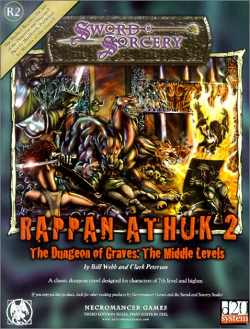 Cover image : Rappan Athuk 2: The Dungeon of Graves : The Middle Levels (d20 Generic System)