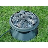 Fire Dancer Portable Gas Campfire And/or Patio Fireplace with Ceramic Log Kit