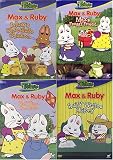Max And Ruby - Chocolate Chicken/Froggy Friend/Writes A Story/Play Time for Max (4 pack)