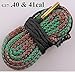 WMN_TRULYSTEP New Gun Barrel Rope Cleaner .17 .22 Cal .308 .380 9 mm Caliber 12 20 28 Gauge Rifle/Pistol/Shotgun Cleaning, G17.40 Cal .41 Cal