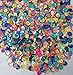 PEPPERLONELY 50 Grams Loose Sequins 6mm ~ 7mm, Assorted Color AB