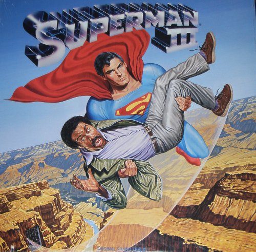  SUPERMAN III (ORIGINAL SOUNDTRACK LP VINYL, 1983)