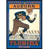 Vintage Florida Gators Football Poster Calendar by Asgard Press
