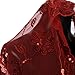 Remedios Boutique Women's Sequined Wedding Shawl Wrap
