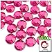 The Crafts Outlet 144-Piece Loose Flatback Acrylic Round Rhinestones, 14mm, Crystal Clear