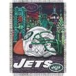 New York Jets NFL Woven Tapestry Throw (Home Field Advantage) (48x60")"