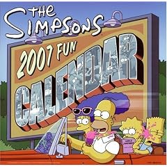 The Simpsons 2007 Fun Calendar