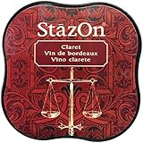 Tsukineko StazOn Midi Ink Pad, Claret