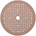 Norton A275 No-Fil Multi-Air NorGrip Abrasive Disc, Paper Backing, Hook-and-Loop, Aluminum Oxide