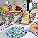 French Bull - Melamine Serving Platter - 15-1/2-Inch Round Serving Tray - for Indoor and Outdoor Entertaining - Bindi