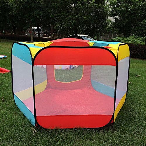 Play Ball Pit Pool Tent pop up Easy Folding Kids Play House In/Outdoor