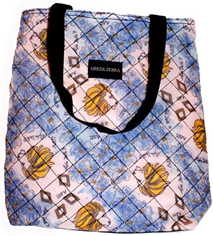 Alpha Delta Pi Sorority Quilted Tote Bag