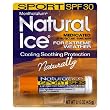Natural Ice Lip Protectant/sunscreen sport SPF 30, 0.16-Ounce Tubes (Pack of 12)