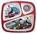 Zak Designs Thomas and Friends 3-section Kids Plate, Thomas the Tank Engine