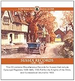 Sussex records, 1438-1603