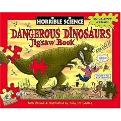 Dangerous Dinosaurs Jigsaw Book (Horrible Histories Novelty)