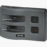 Blue Sea 4302 Weatherdeck Panel 12Vdc - Electrical Components - Blue Sea System by BLUE SEA SYSTEM