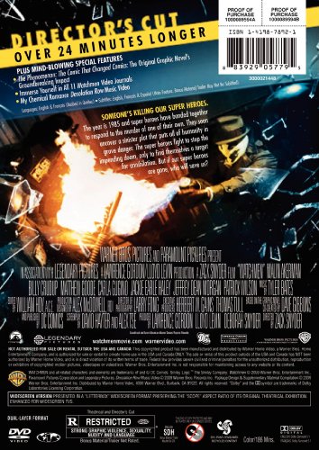 Watchmen: The Director's Cut (Two-Disc Special Edition) image
