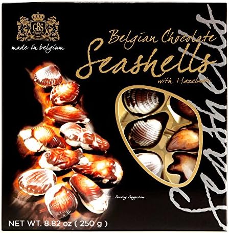 GBS Chocolate Seashells 8.82 oz each (3 Items Per Order)