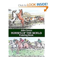 Horses of the World Coloring Book (Color Your World)