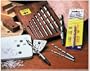 Fisch H150007K Vortex-D 7 Bit 1/8-Inch to 1/2-Inch Brad Point Twist Drill Bit Assortment in Wooden Case