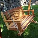 Cabbage Hill Wooden Porch Swing